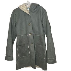 So Blue Sigrid Olsen Faux Suede Jacket. Size medium.